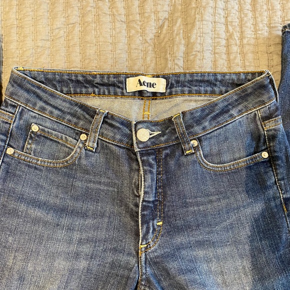 ACNE Hex/Prod straight leg jeans 28/34 - Picture 3 of 9